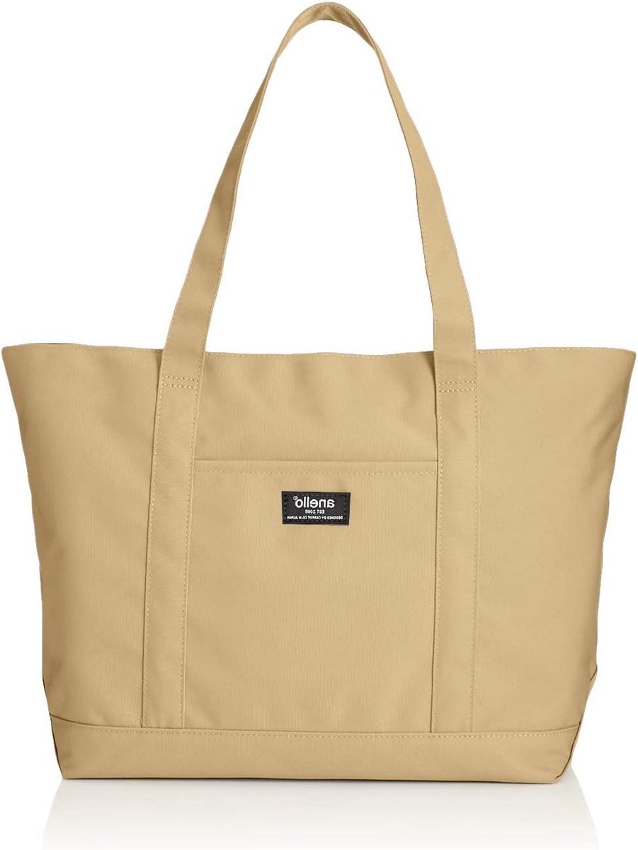 Dames Handtas - Schoudertas Top-Handle - Dagelijks Gebruik - Stijlvol Ontwerp - 47.2 x 30.7 x 4.7 cm - Beige