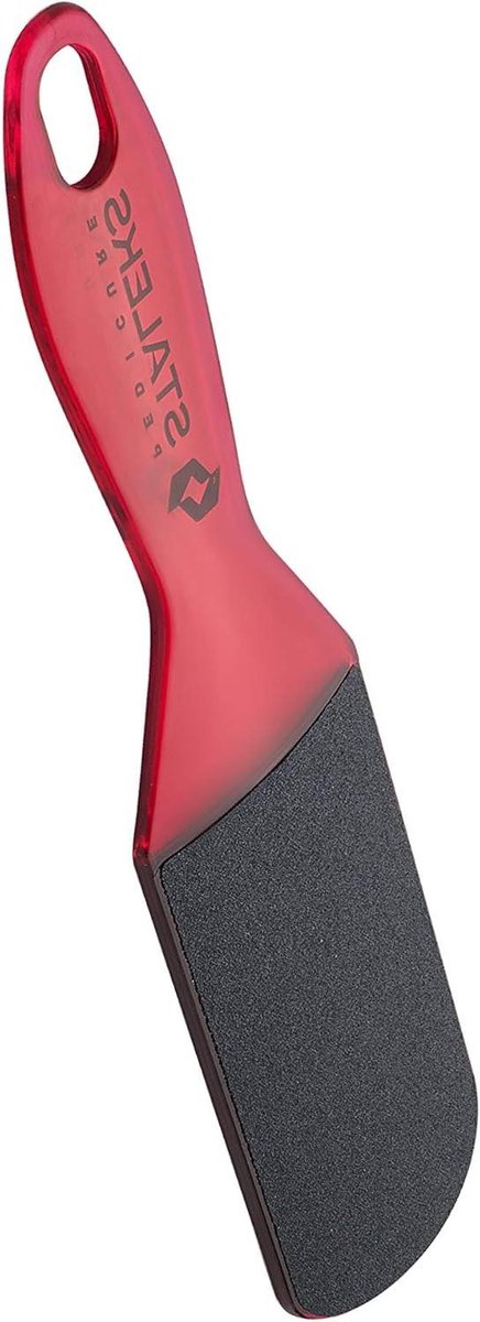 Voetvijl - Rasp Voetvijl - Harde Huid Verwijderen - Dubbel Werkend Oppervlak - 28 x 65 cm - Rood