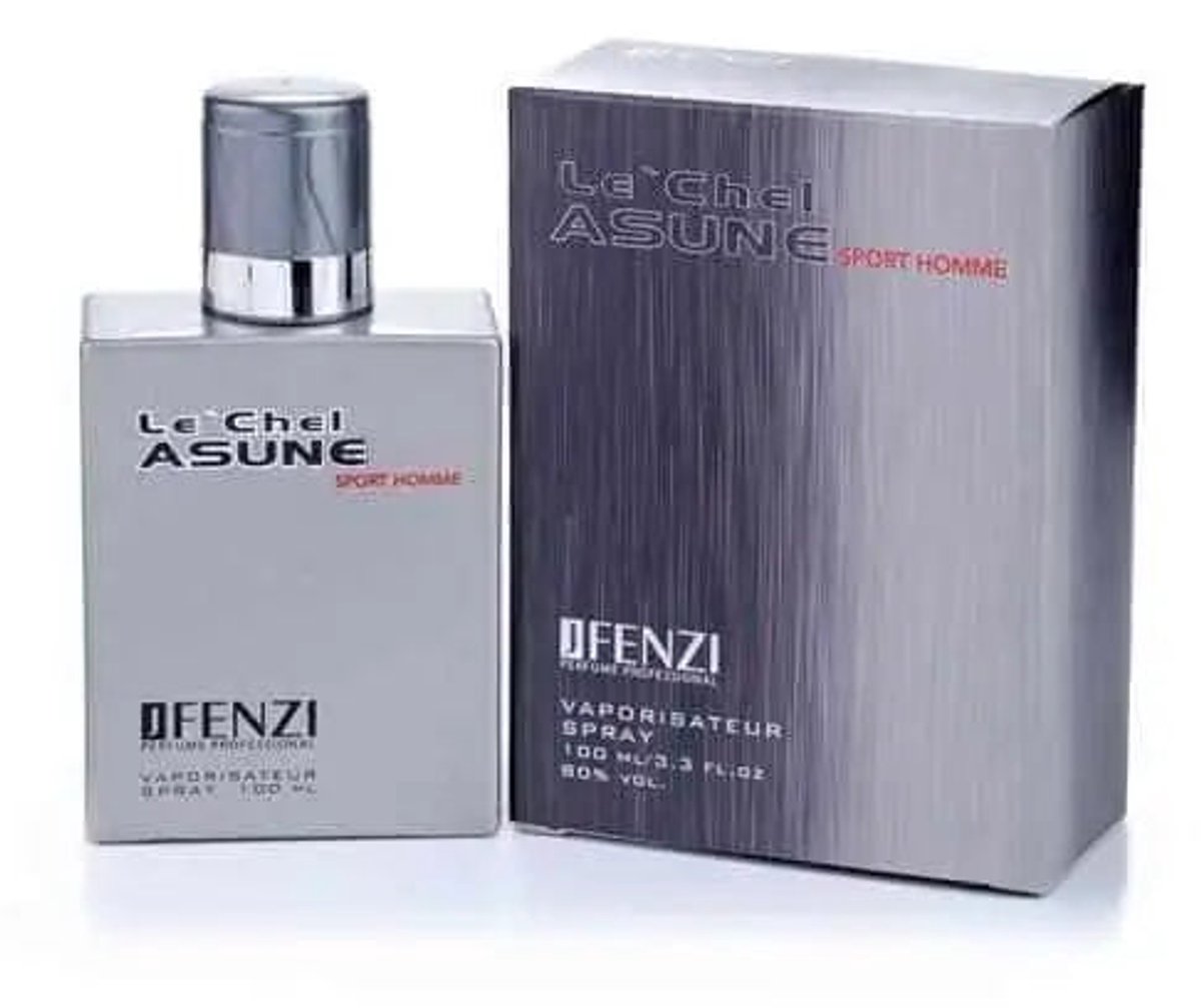 Citrus, Houtachtig, Kruidige merkgeur voor heren - JFenzi -Eau de Parfum - Le’Chel Asune Sport Homme - 100ml - 80% ✮✮✮✮✮ - Cadeau Tip !