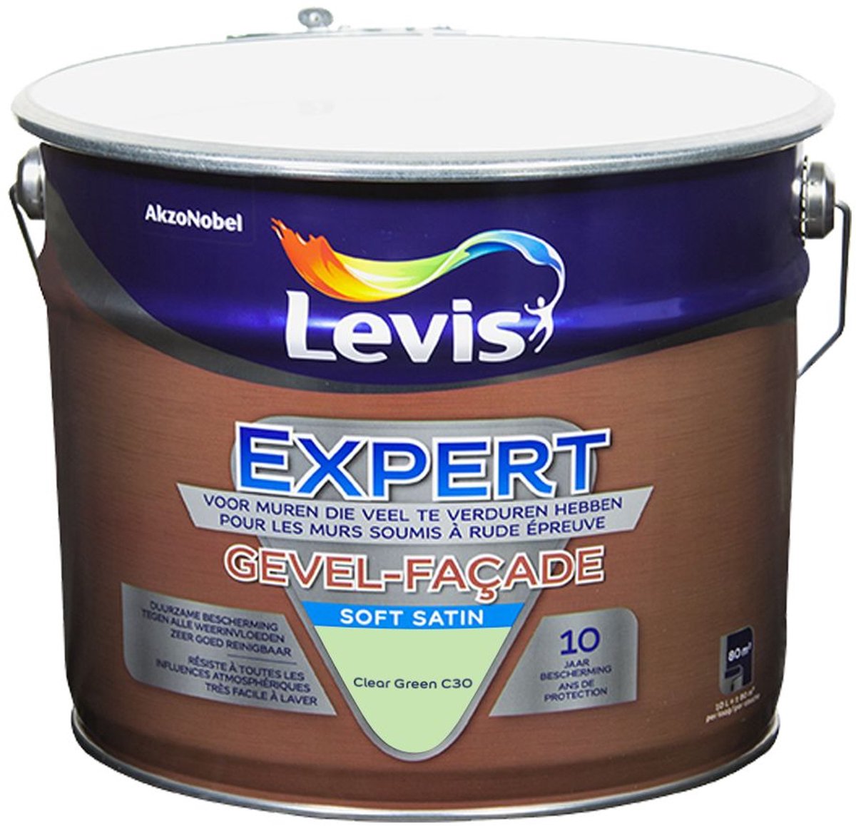 Levis - Expert Gevel Mix - Clear Green C30 - Mengverf - 10 L