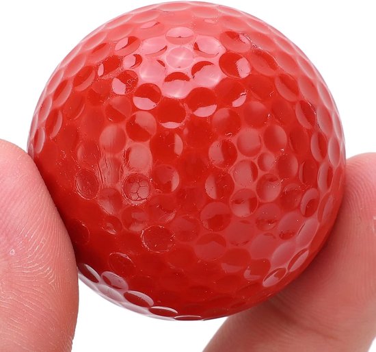 Drijvende Golfbal - Oefenbal Water - Golf Oefenen - Niet Zinkend Ontwerp - 42.67 mm Diameter - Rood — afbeelding 5