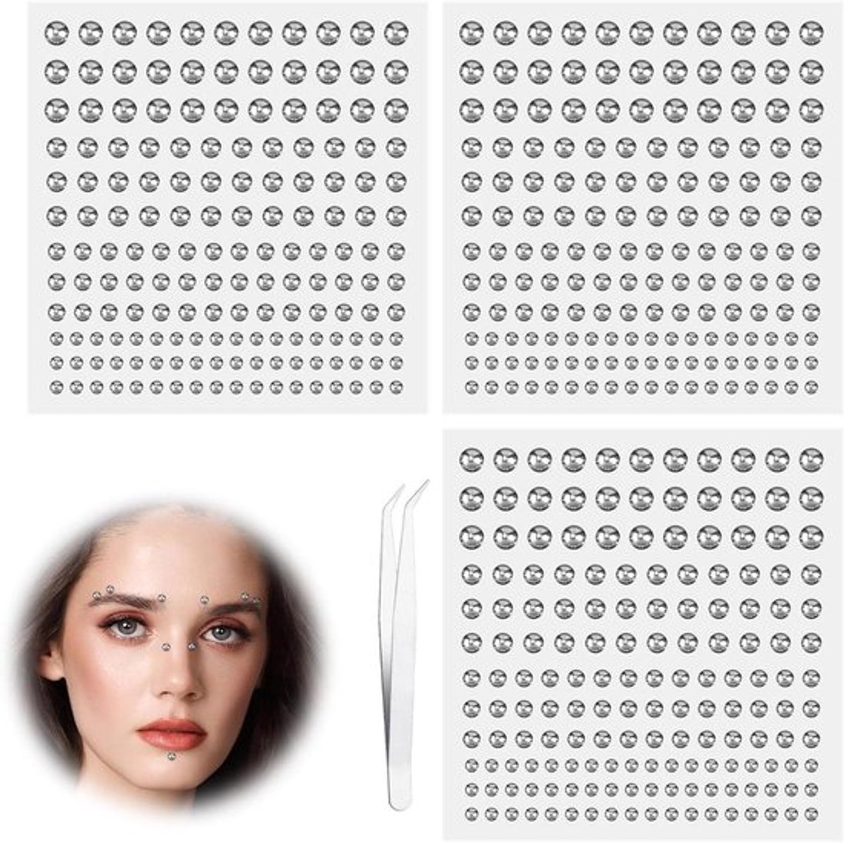 Allecto Plus - 495 Geminstickjes voor gezichtsstyling