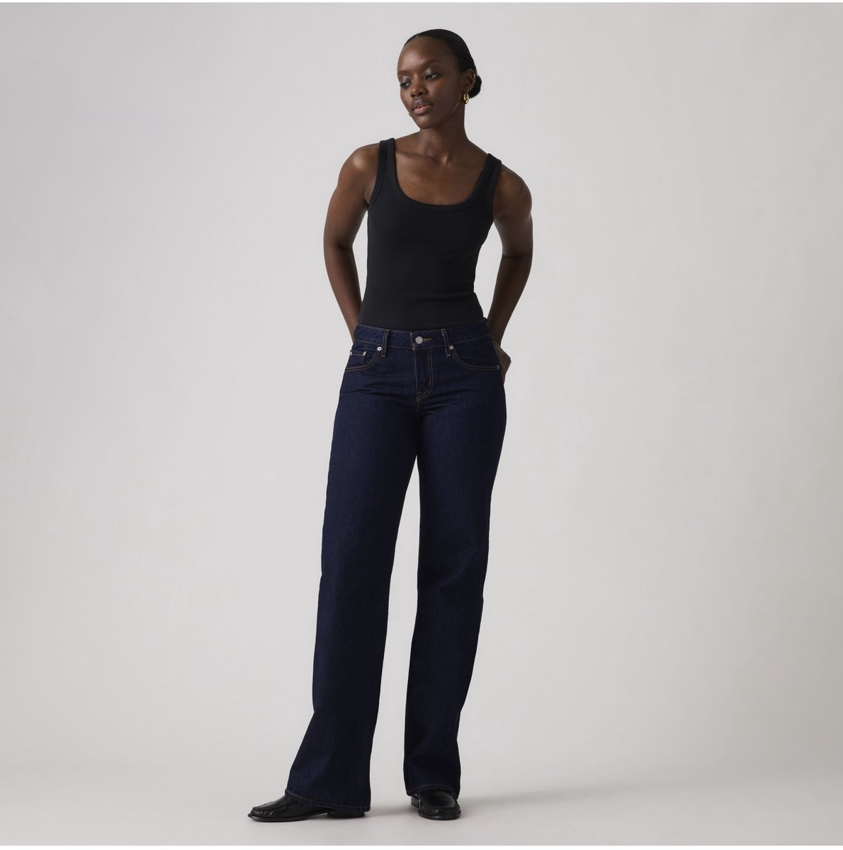 Levi’s Jeans Low Loose donkerblauw