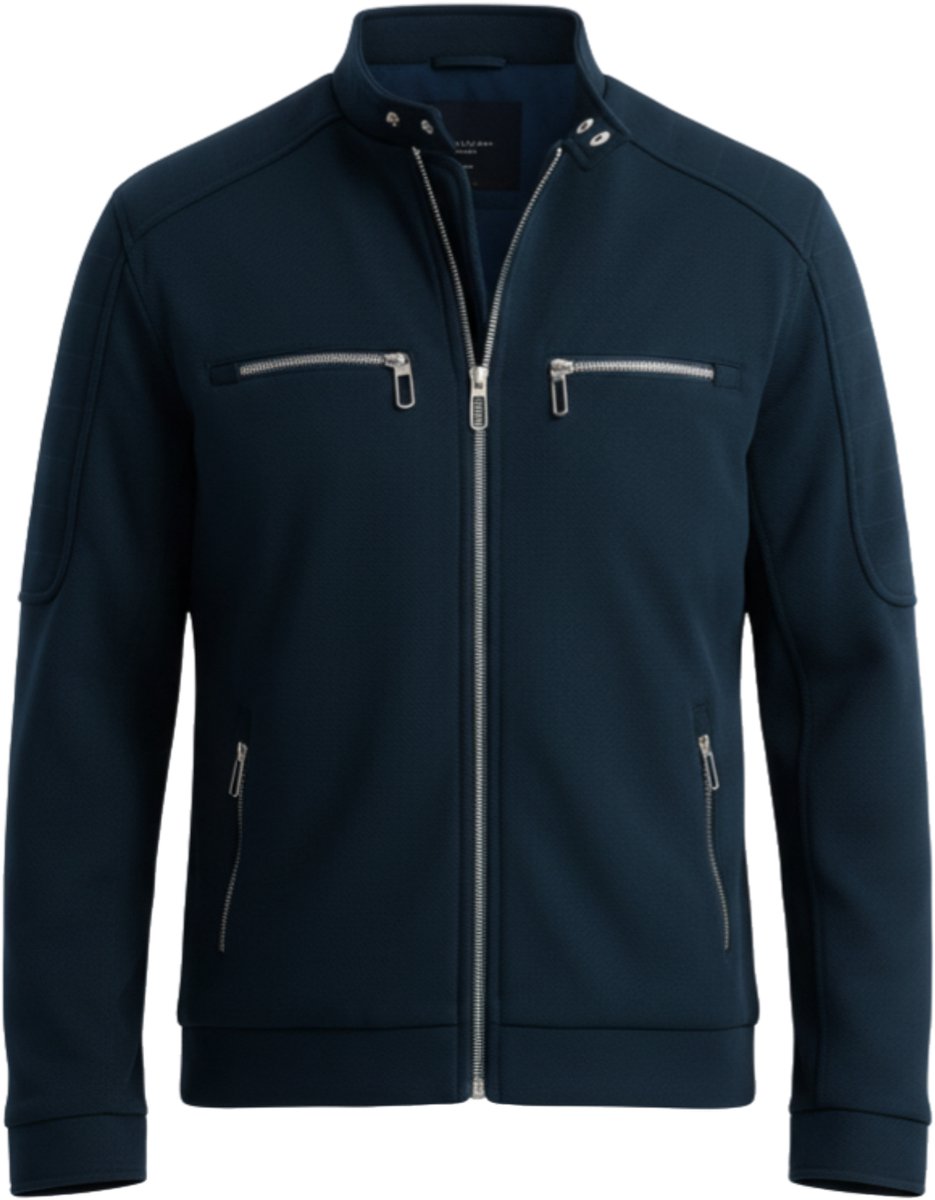 OMBRE Jas - Rits - Effen Marine S