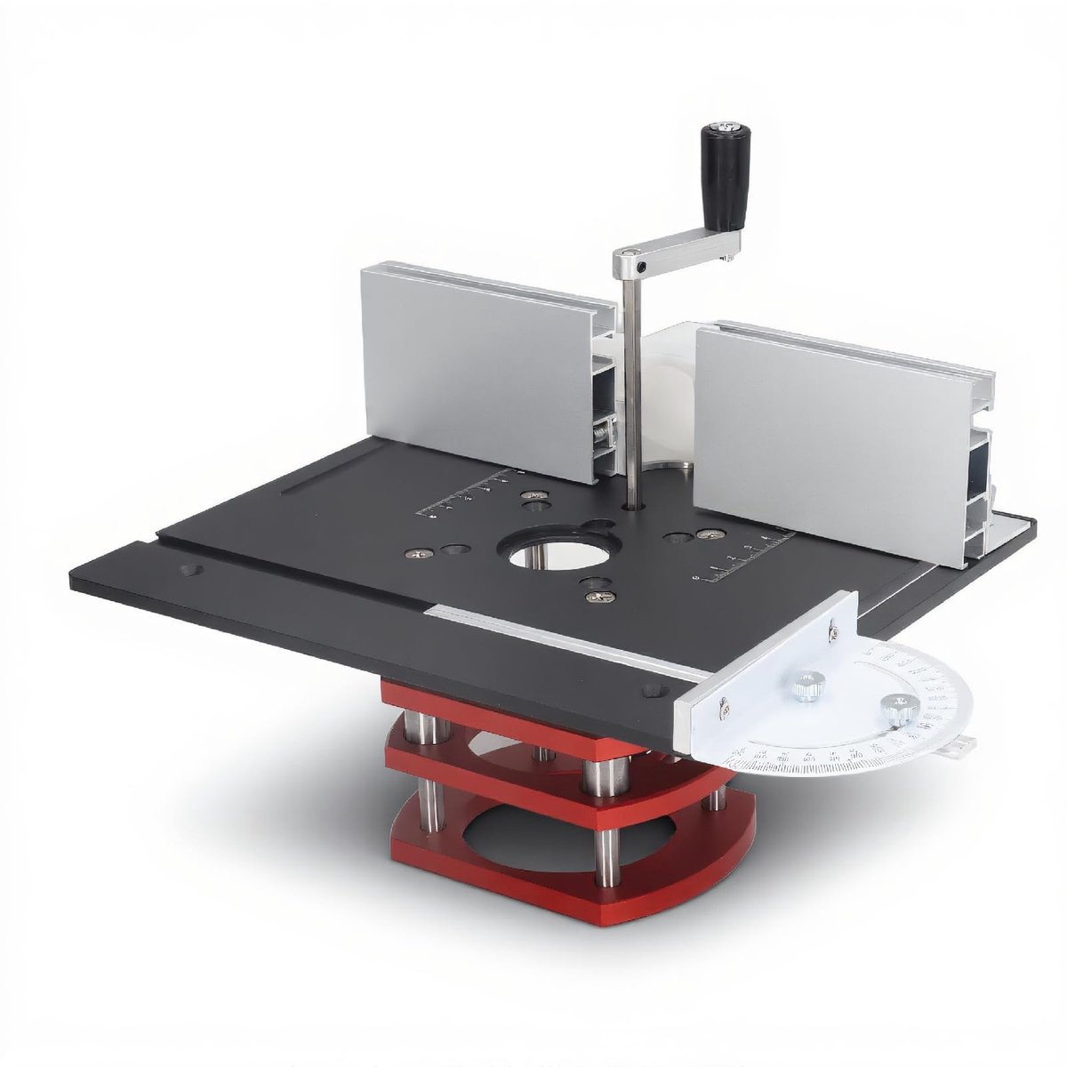 Dailygoods- Freeslift Universeel 64-66 Mm - Hefbasis - Houtbewerking - Afschuinen - Gleuf- en Trimmachines - Eenvoudige Installatie - Routerlift