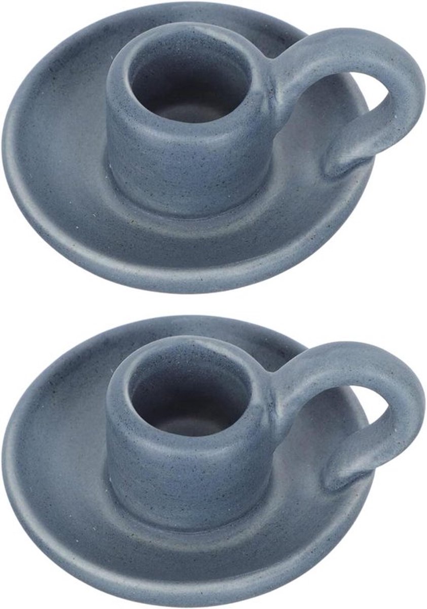 Allecto Plus - Nordic Style Kaarshouders - Set van 2 - Decoratieve Keramische