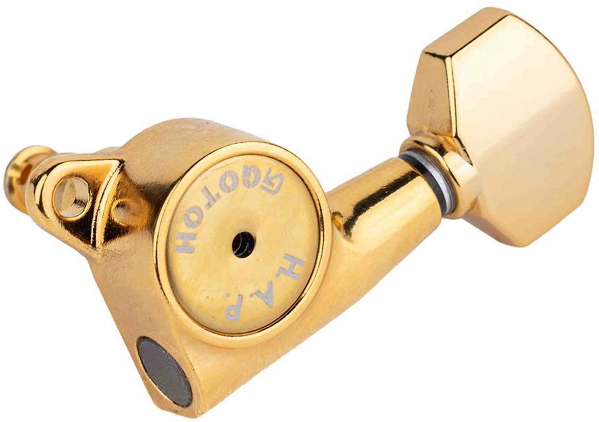 Gotoh GTH13897 SG381 stemmechanieken met HAP and 07 knoppen, 2L4R, goud