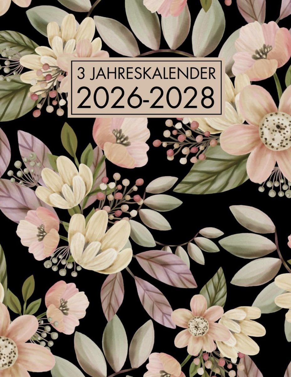 3 jaarkalender 2026-2028: maandplanner, 36 maanden van januari 2026 tot december 2028 - ShopVlot