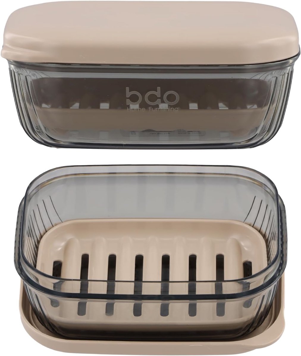Reiszeepdoos Waterproof Klein - 2 Stuks Plastic Zeepdoos met Deksel - Houdt Zeep Droog - Ideaal voor Op Reis - SnelShoppen