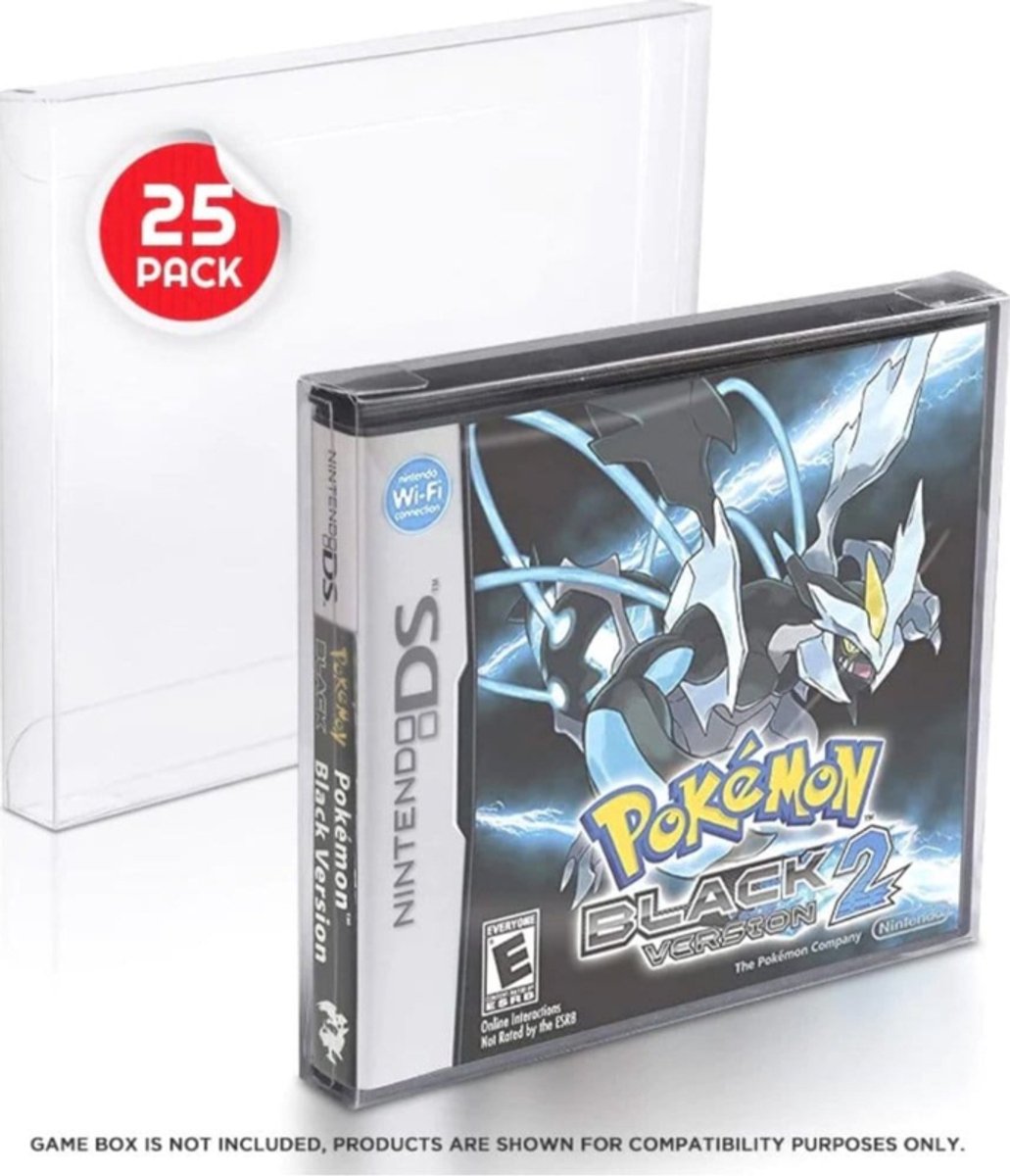 PET Protectors 25-Pack for Nintendo DS Games
