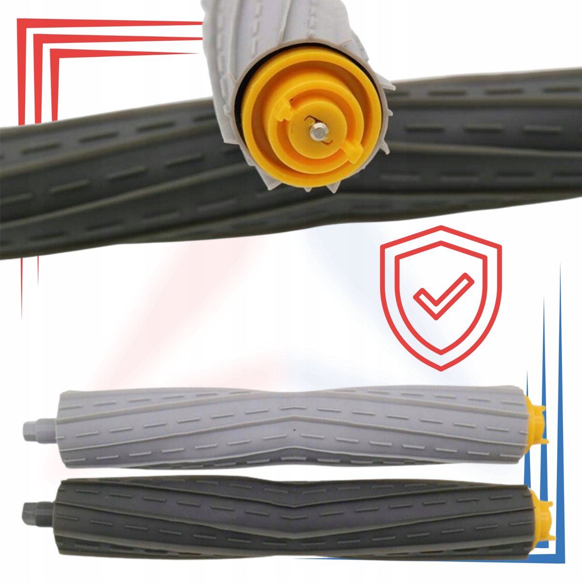 AreoSe - Rolborstelset voor iRobot Roomba 800 900 2 x - 4 stuks