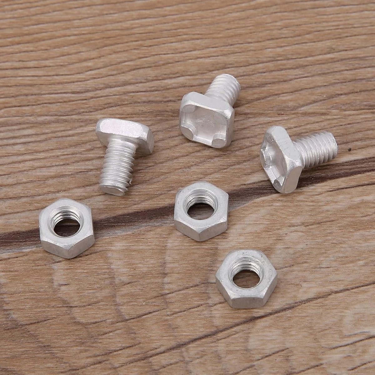 Kasonderdelen En Accessoires, 50 Stuks Aluminium Moeren En Bouten Set Met Roestvrijstalen Veerringen, Gereedschapsaccessoireset Voor Palram Kas – foto 7