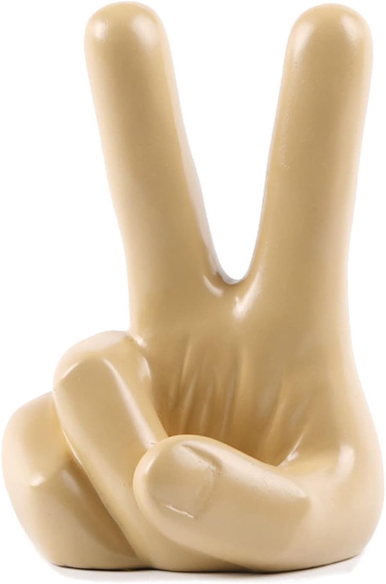 Grappige Decoratie Vinger Beeldje Ornamenten Vinger Vorm Auto Decroation Ornament Grappige Hand
