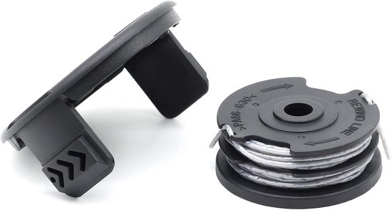 Spoelen voor Bosch Trimmer grastrimmer (lengte: 6 m, Ø1,60 mm met spolafdekking) ART 24, 27, 30 en ART 30-36 LI — afbeelding 2