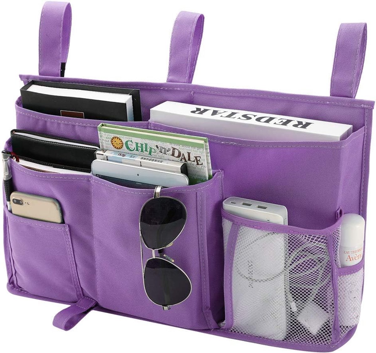 Stapelbed organizer, opbergtas voor 8 bedden, universiteitsbed, ziekenhuisbed, bedhek voor kinderen, 600D Oxford-stof