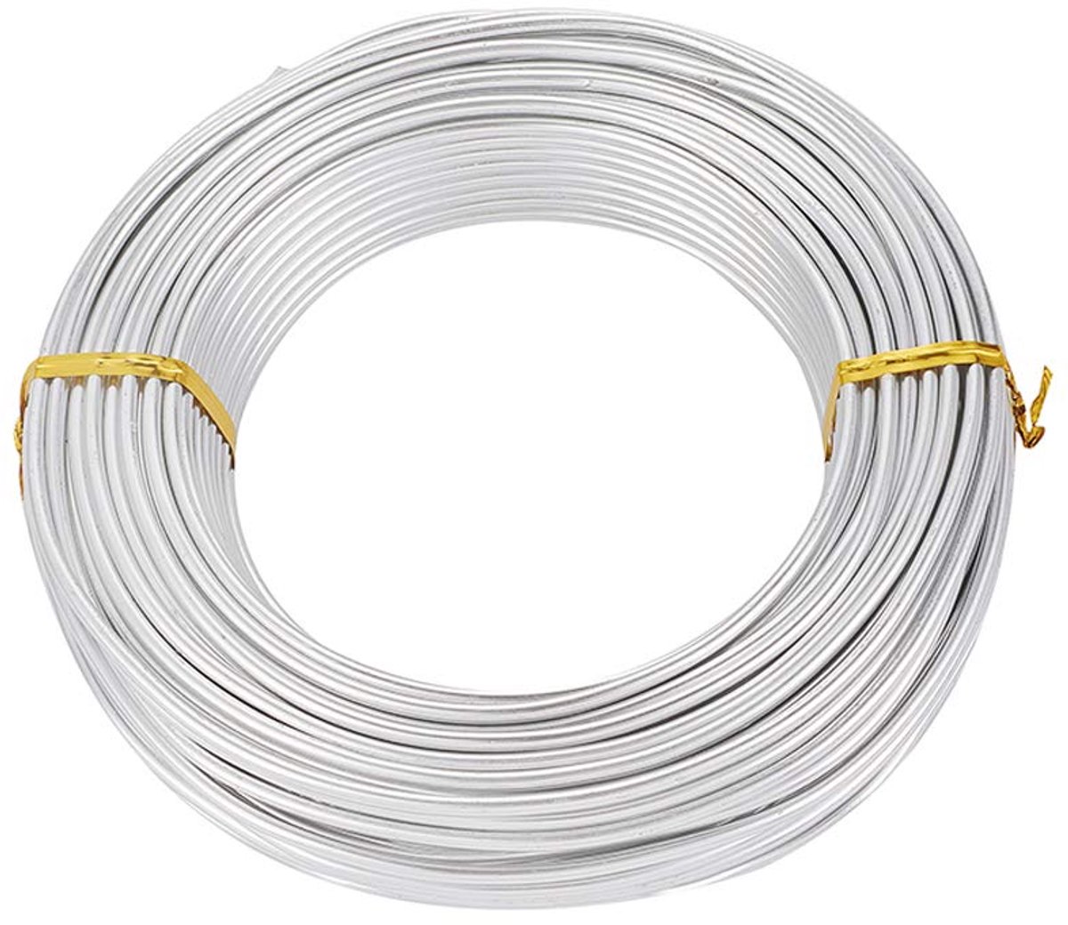 82 Voet/500g Zilveren Aluminium Draad Flexibele 3mm/9gauge Metalen Artistieke Kralen Draad voor Bloemen Sieraden Maken