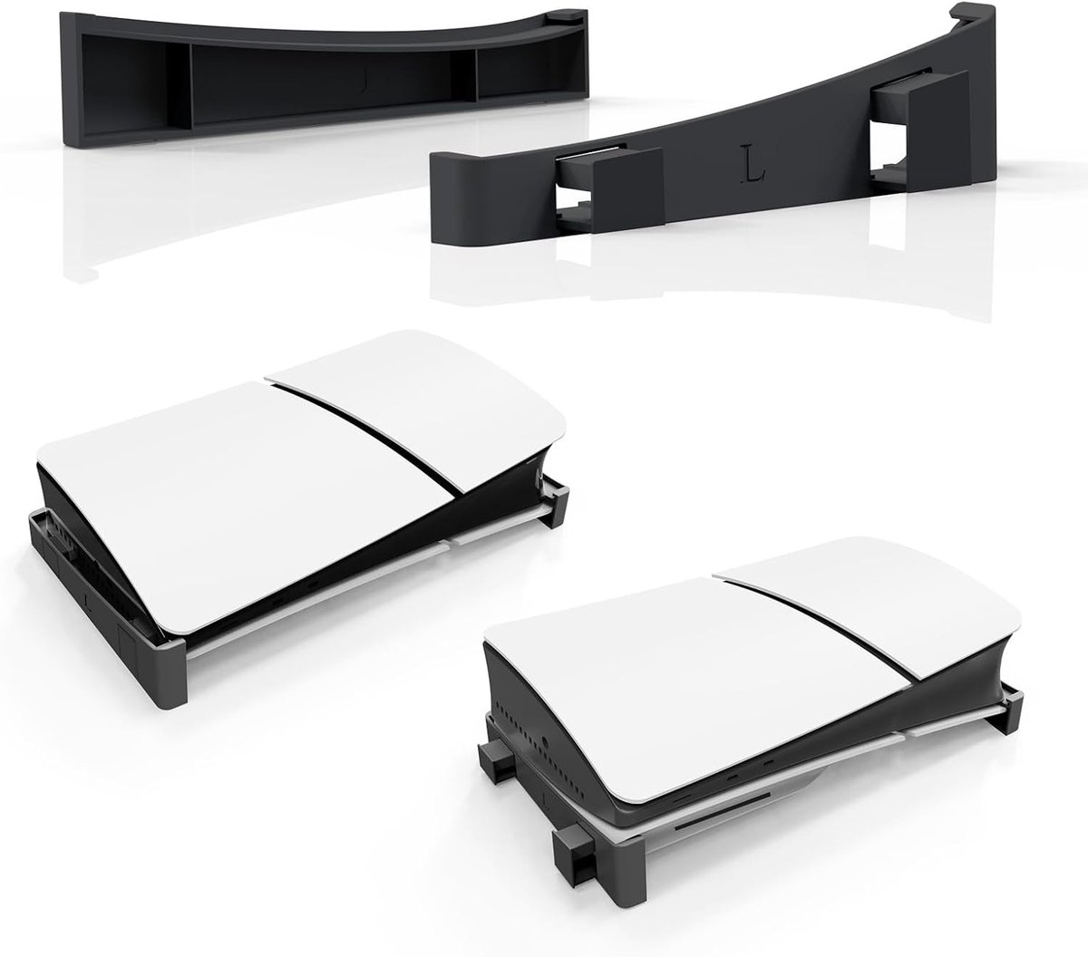 standaard, compatibel met Slim Console, anti-slip basisstandaard voor PS 5 Slim Disc & Digital Editions, voor PS 5 accessoires