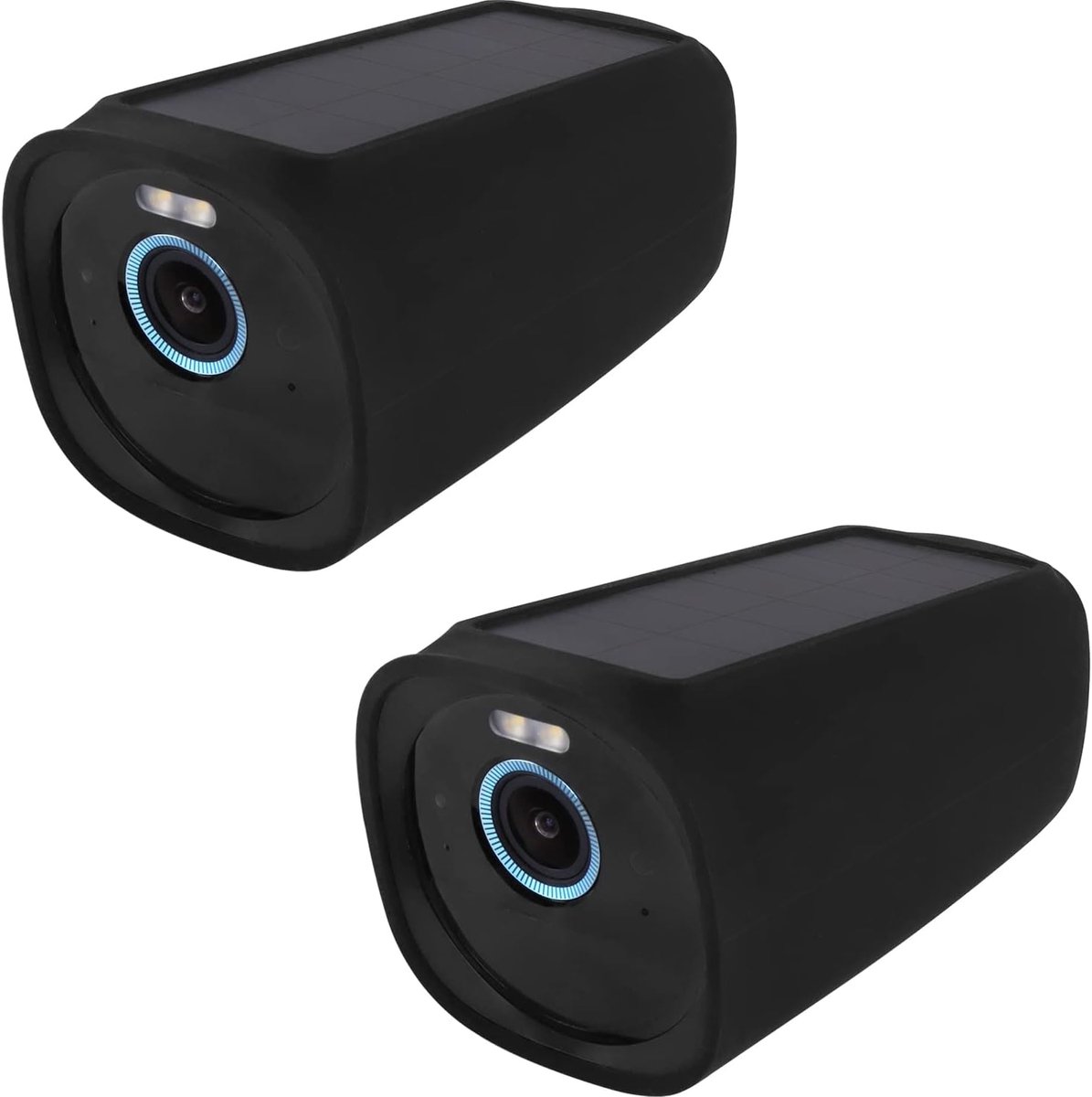 Beschermhoes van siliconen, compatibel met de eufyCam S330 (eufyCam 3) bewakingscamera voor buiten (2-delige set, camera niet inbegrepen)