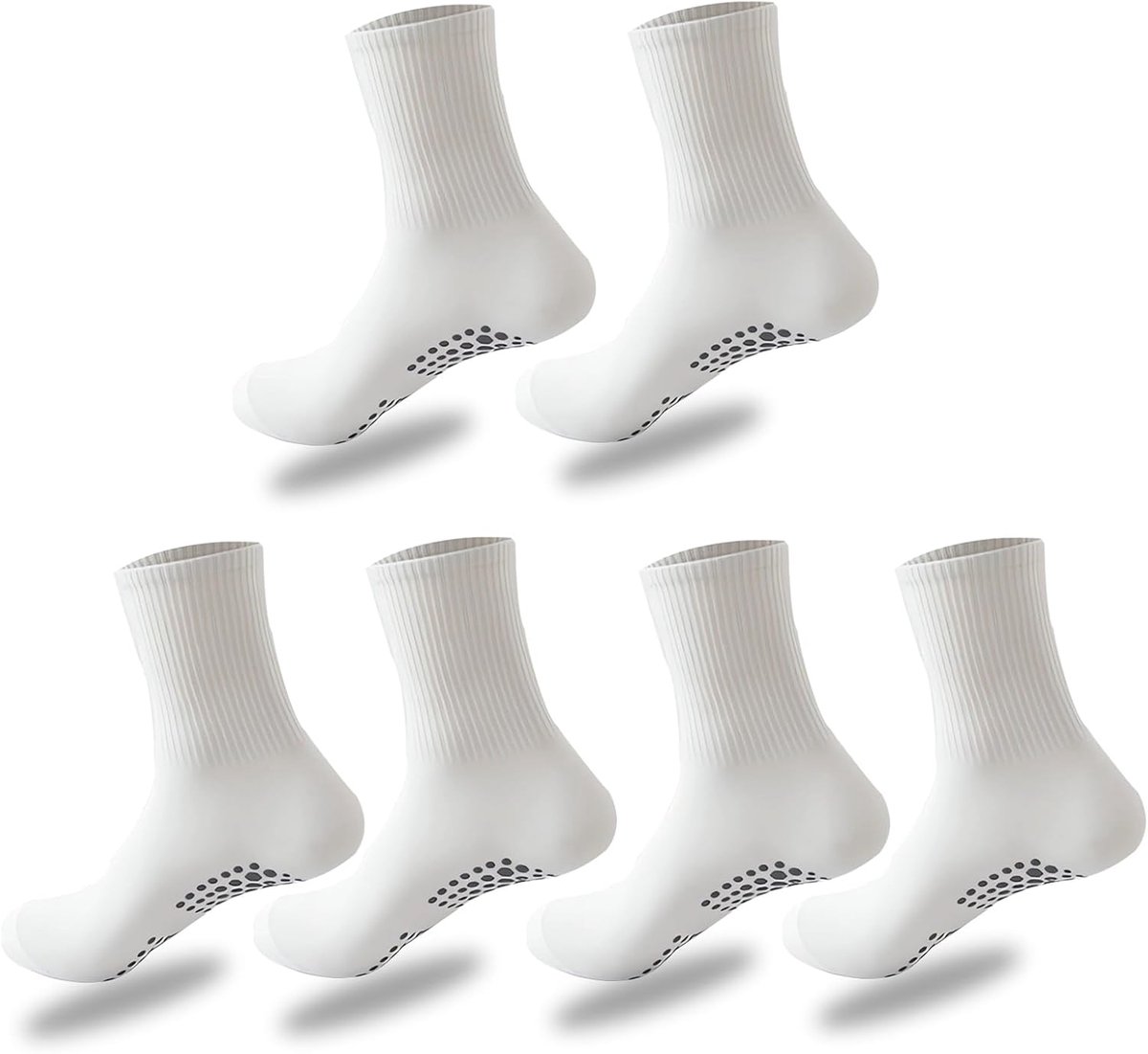 Sokken voor dames, antislip sokken voor dames, yogasokken, pilatessokken voor yoga, pilates, ballet, dans, blote voetbal, fitness