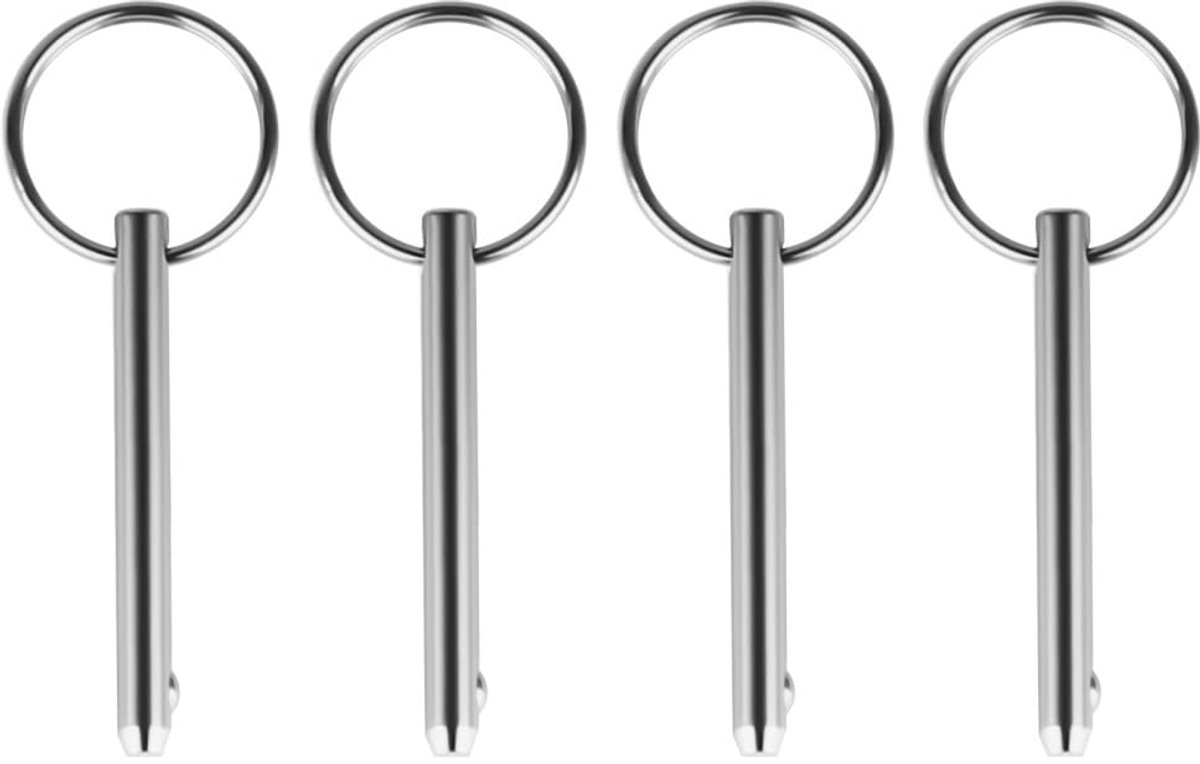 4 stuks 316 roestvrij staal, snelspanpennen, accessoires voor boten, plafondsarnieren, jacht camper