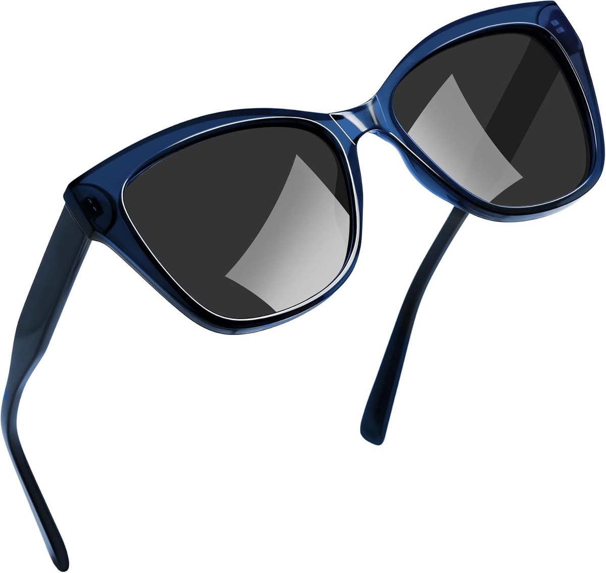 Cateye Acetaat Gepolariseerde Zonnebril Trendy Cat Eye Shades voor Vrouwen Dames Zonnebril UV400 Bescherming TR90 Schaduwrijke Stralen Zonnebrillen