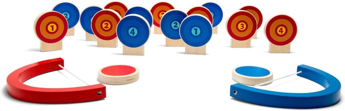 Toys GA400 gekleurde doelschijven, mix