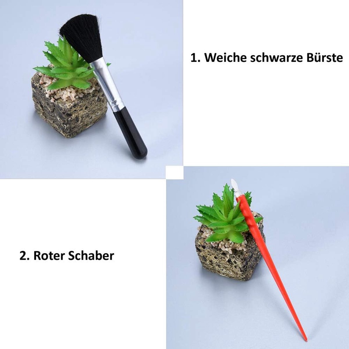 4-delig gereedschapsset Scratch Arts Tools set voor krasbeelden | Scratch-kunstgereedschap 1x vergulde kraspen 1x schraper 1x bamboe pen 1x zachte zwarte borstel inclusief