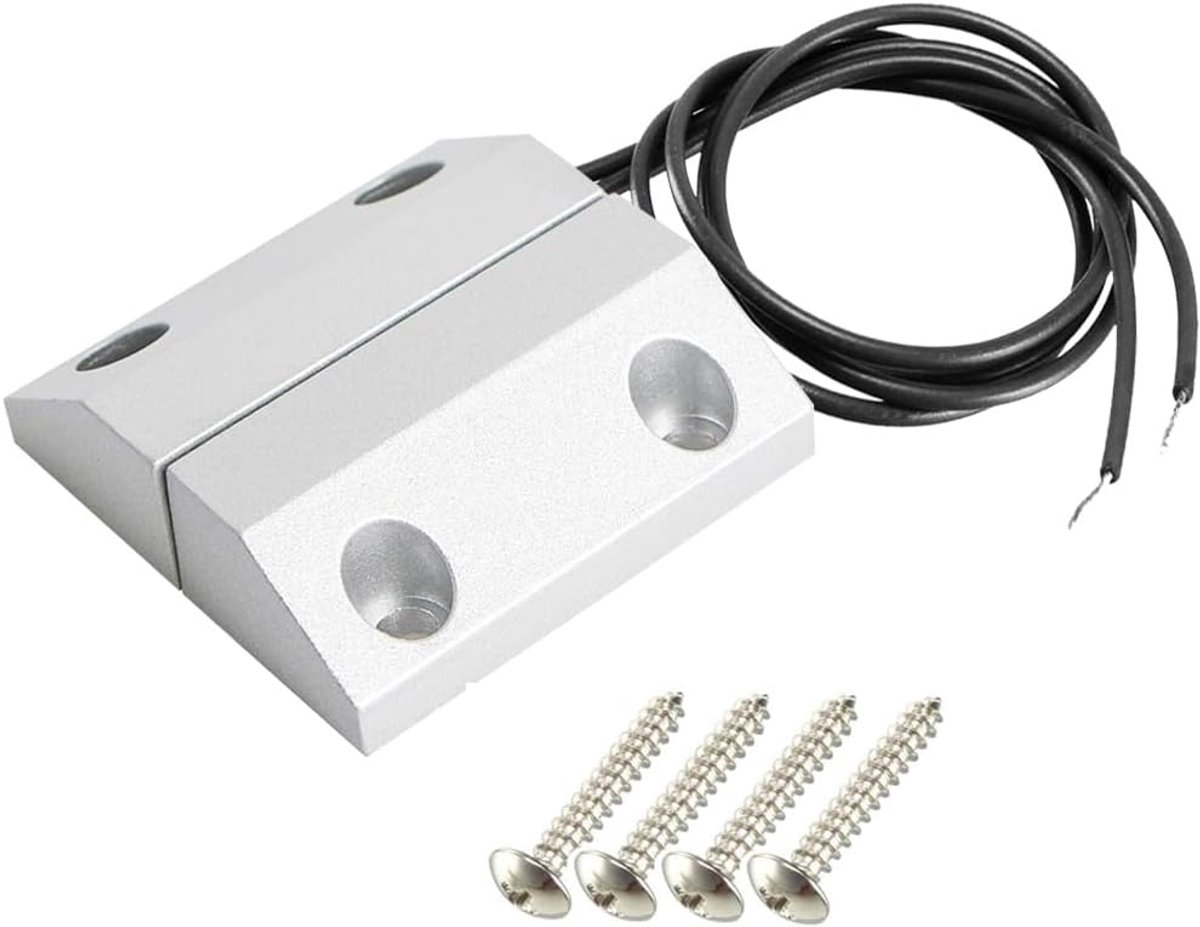 Roldeurcontact Magnetisch Reedschakelaaralarm met 2 draden voor NC. Toepassingen MC-56