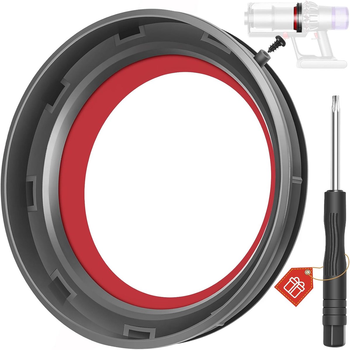 Afdichtingsring voor Dyson V11 V15 SV17 stofcontainer reserveonderdelen afdichtingsring container voor Dyson SV14 SV15 SV22 SV28 stofcontainer accessoires stofzuiger afvalcontainer
