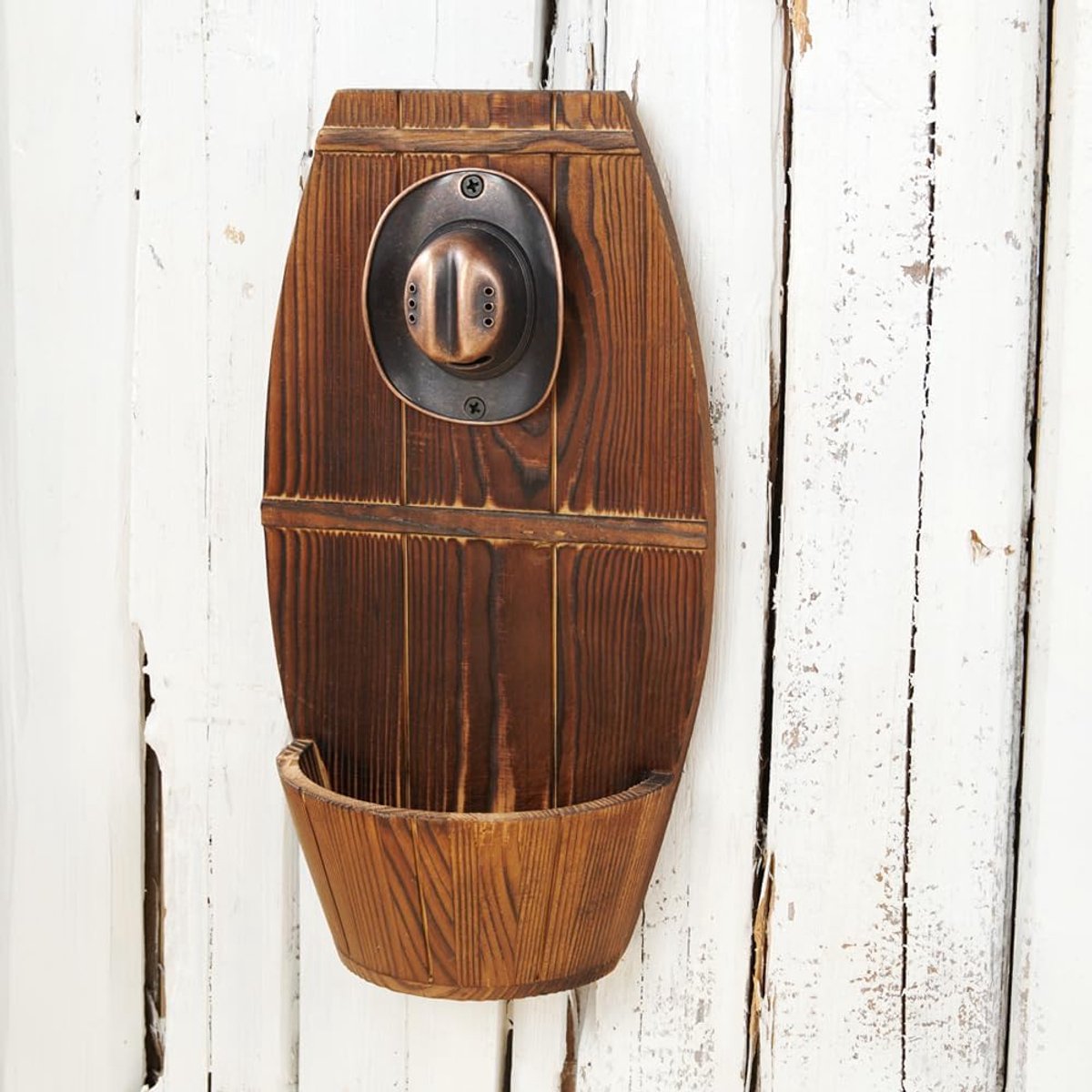 wandmontage biervat flesopener, vintage flesopener met dop verzamelaar, cadeau voor mannen en bierliefhebbers, gebruik als bardecoratie.