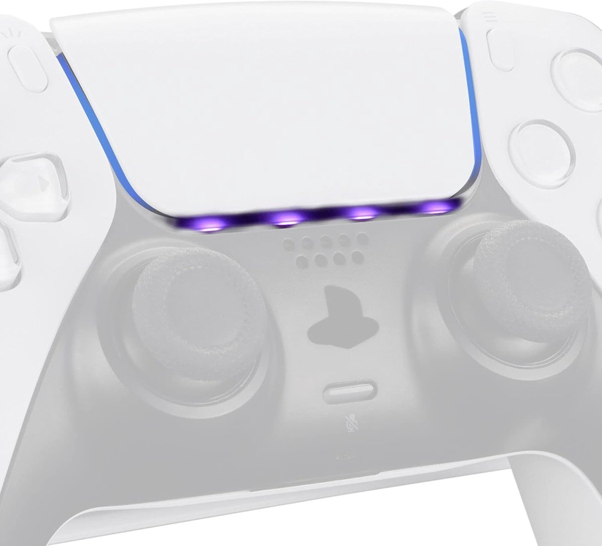 eXtremeRate Custom Touchpad LED Lightbar Skin Decals voor ps5 Controller, Touch Pad Light Bar Stickers voor ps5 Controller met Tools Set - 40st in 8 kleuren - Controller NIET inbegrepen