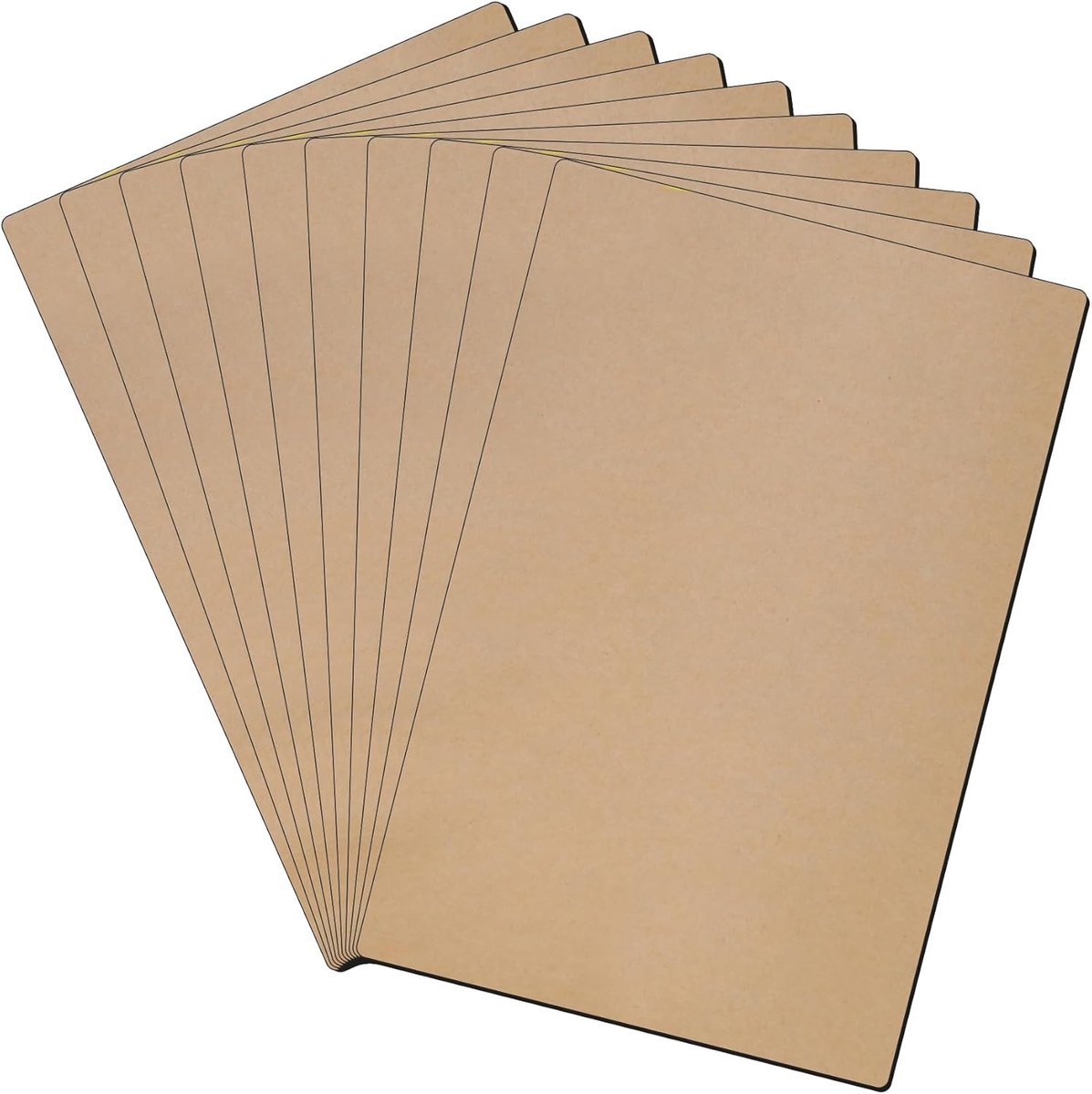 Magneetvel Zelfklevend | Flexibele Magneetvel voor Koelkast | Plakband Magneetpapier | voor Foto's Afbeeldingen Educatie DIY Knutselen Tekenen (MSA4610) | 10-delig | 10 cm x 15 cm'