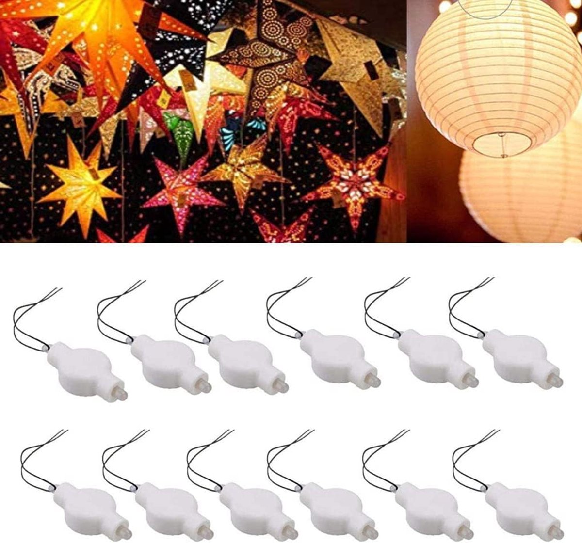 lantaarnverlichting werkt op batterijen, hangende LED-verlichting, superhelder, eenvoudig te gebruiken, decoratieve verlichting voor buiten/binnen, bruiloft, camping, feest, evenementen