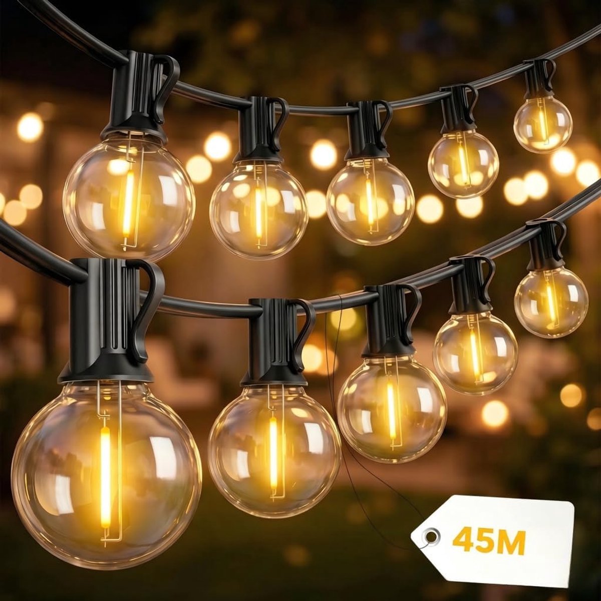 45M G40 IP44, 75 Lampen, Warmwit 2700K