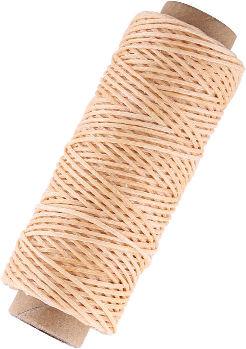 Naaiende Draad Kleur Spoelen Lederen Schoen Hand Stikken Ambachten 150D 50m (Beige)