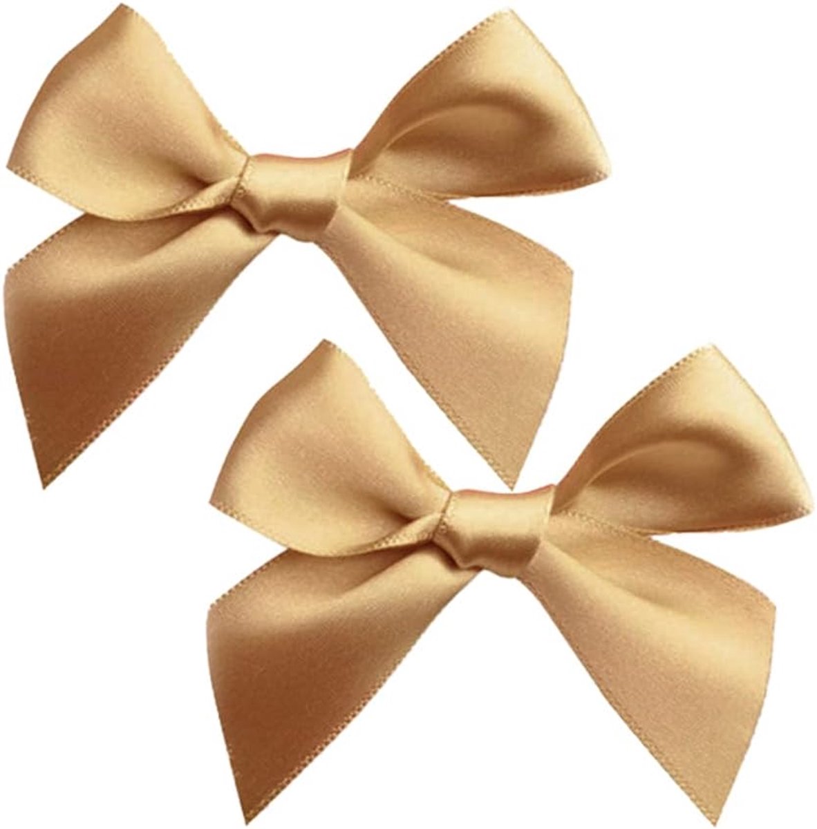50 stuks satijnen linten, decoratieve strikken, kant-en-klare strikken, cadeaustrikken, satijnen linten voor doe-het-zelf bruiloft, Valentijnsdag, babyshower, Kerstmis, decoratie, kaarten