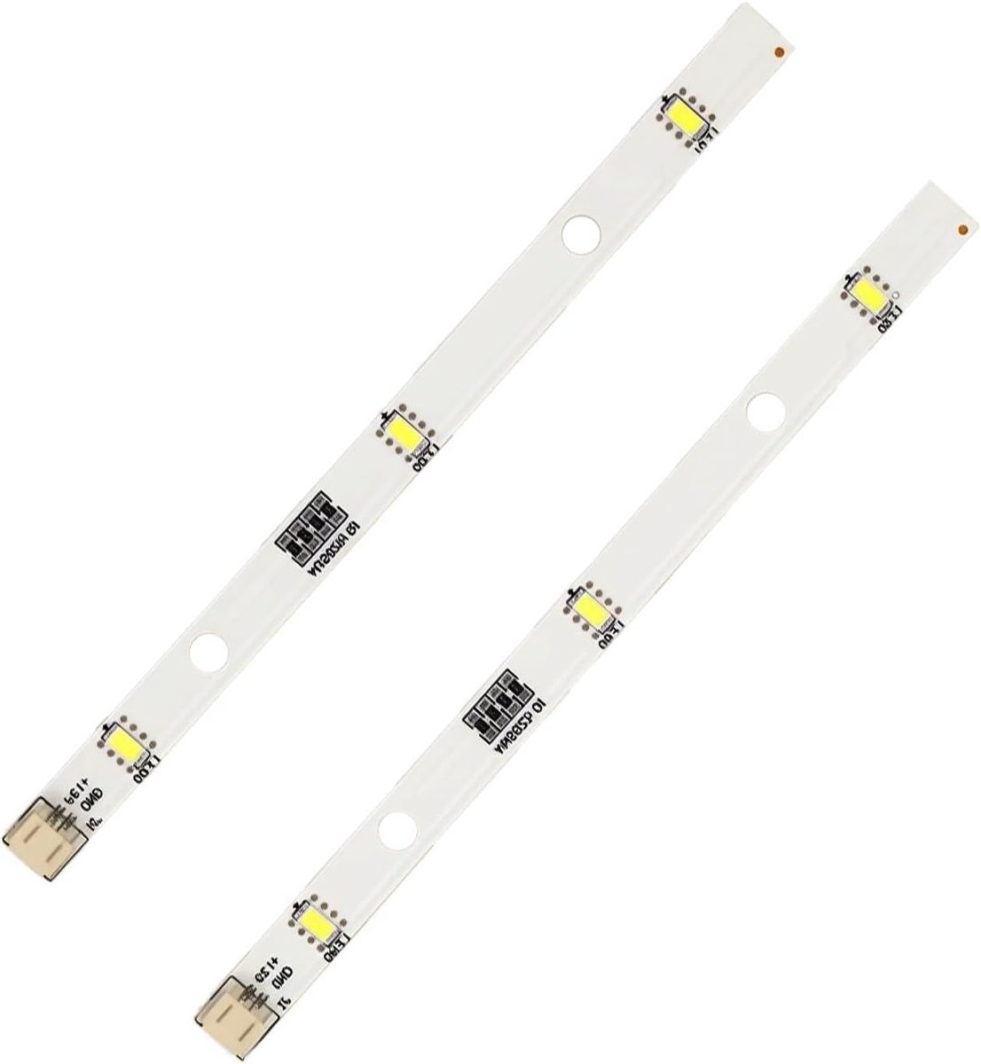 LED Koelkastlampen - Lichtstrips voor Koelkast, Compatibel met E349766, MDDZ-162A, DC12V, 2W, Set van 2, Energiezuinig en Duurzaam