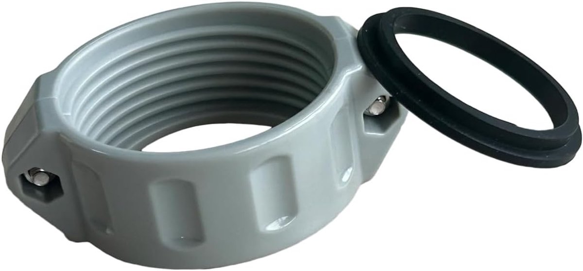 SnelShoppen - Connector met Ring voor Lay Z Spa, P06574 Adapter, Compatibel met P6H624, Afdichting voor Coleman SaluSpa en HydroJet Pro - Duurzaam en