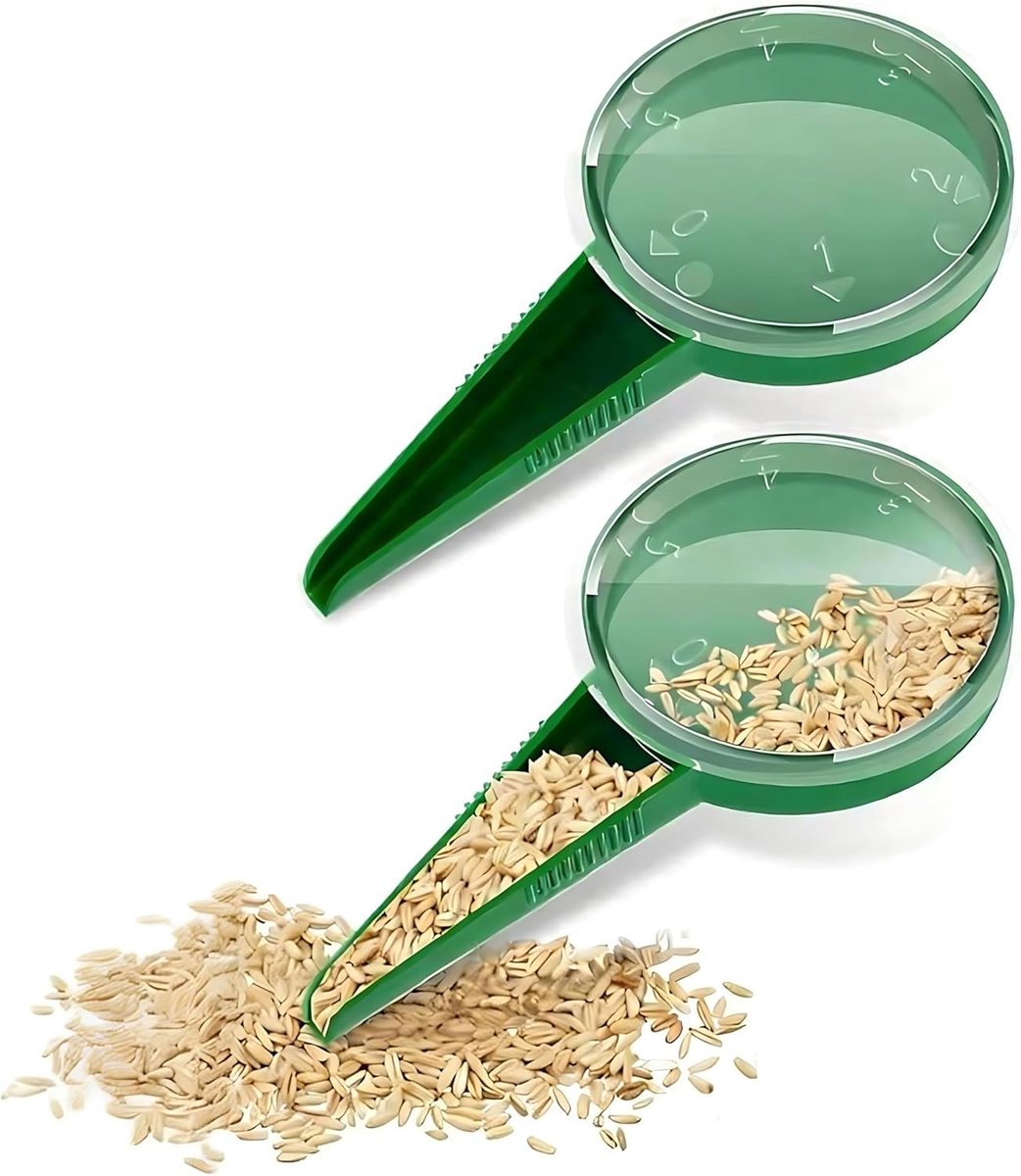 SnelShoppen - Seed Cleaner - Zaad Scheider - Handmatig met 5 Instellingen - Duurzaam Materiaal voor Tuinieren - 2 Stuks - Geen Klonten - Perfect voor