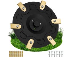 Disque de coupe pour robot tondeuse avec 12 lames de rechange, compatible avec les modèles Segway Navimow, plastique durable renforcé de fibre de verre pour un entretien efficace de la pelouse