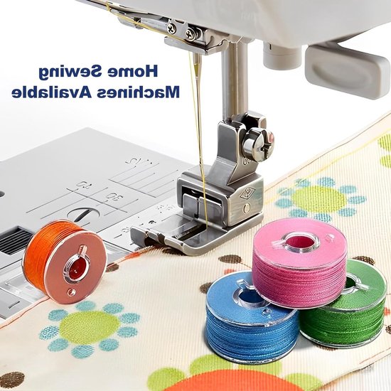 Set van 36 Voorgewonden Kleurige Spoelen voor Naaimachines - Assortiment Onderdraden voor Diverse Merken zoals Brother, Janome en Babylock — afbeelding 2