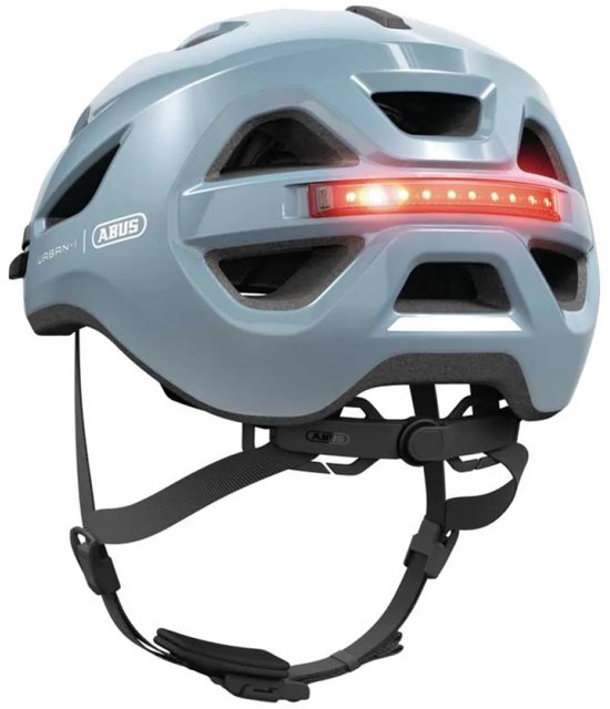 Fietshelm ABUS URBAN-I 4.0 glacier blue M - 54-58 cm - blauw - Geschikt voor gebruik op elektrische fietsen - stadsfietsen - 270 g — afbeelding 4