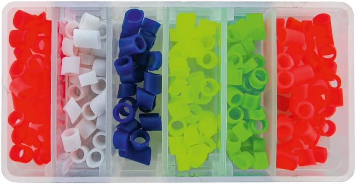 SnelShoppen - Assortiment Siliconen Pose Ringen Set van 6 Stuks - Soft Silicone Materiaal - Geschikt voor Alle Standaard Posities - Praktische Opbergd