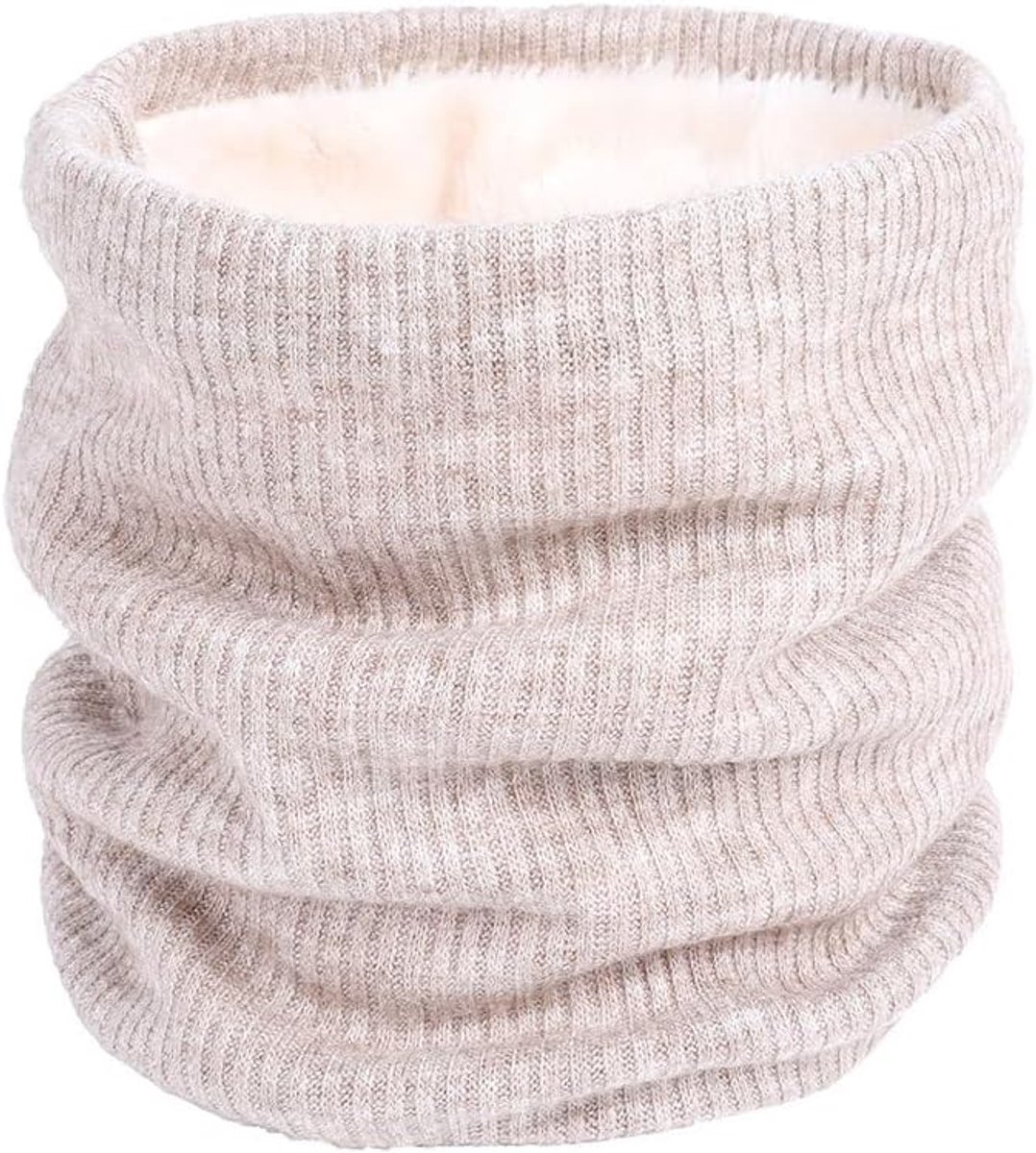 SnelShoppen - Winter Neckerchief Ski Scarf voor Mannen en Vrouwen - Winddichte Ronde Sjaal - Stretchy en Comfortabel - Hoogwaardige Acryl en Katoen -