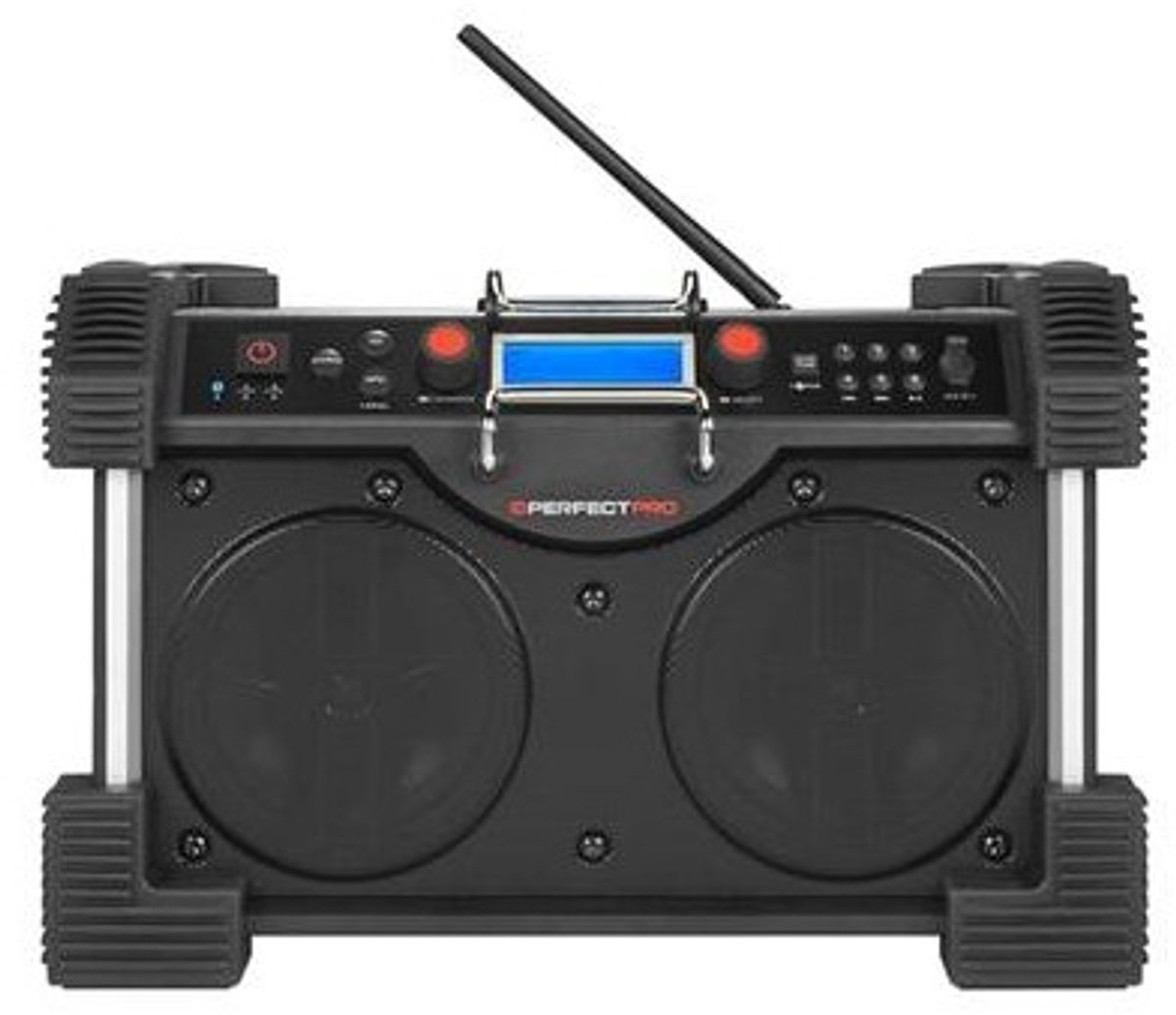 Bol.com Perfectpro Bouwradio ROCKHART - DAB+ - Bluetooth - USB - Oplaadbaar - Lithium - RH4 aanbieding