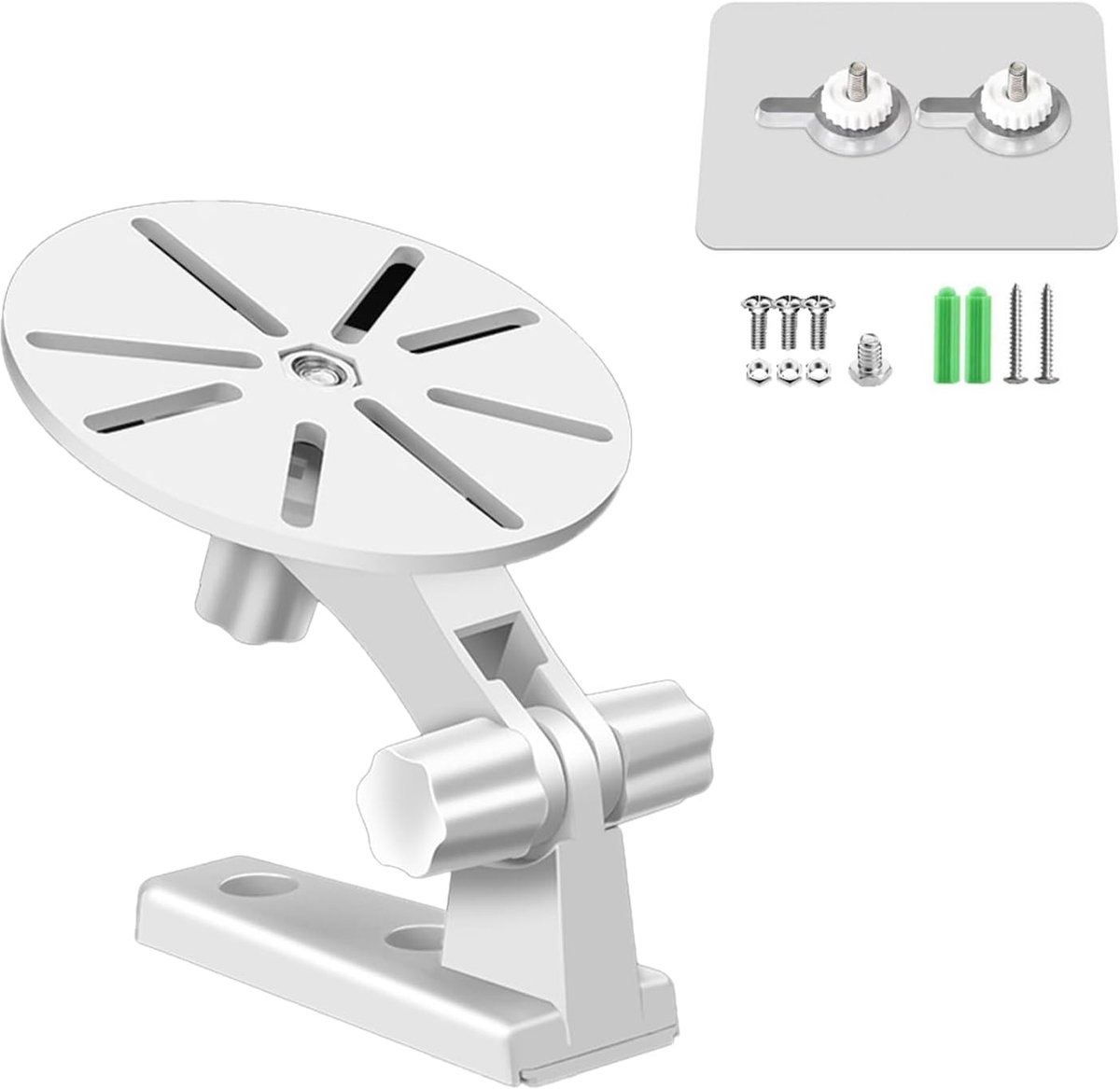 SnelShoppen - Baby Monitor Houder voor Wandmontage, Compatibel met Diverse Camera's, Eenvoudig te Installeren, Verstelbare Beugel voor Betere Kijkhoek