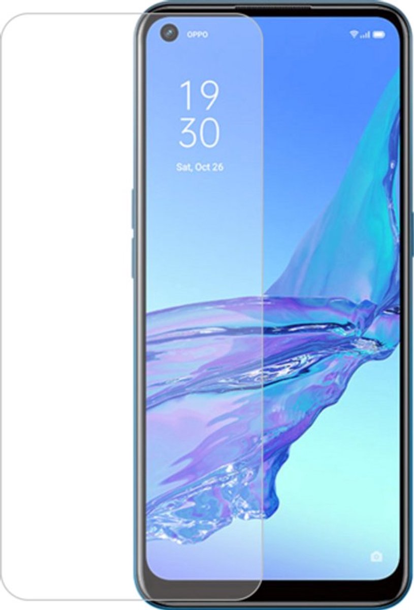 Azuri Tempered Glass flat RINOX ARMOR - transparant - Oppo A53s FG