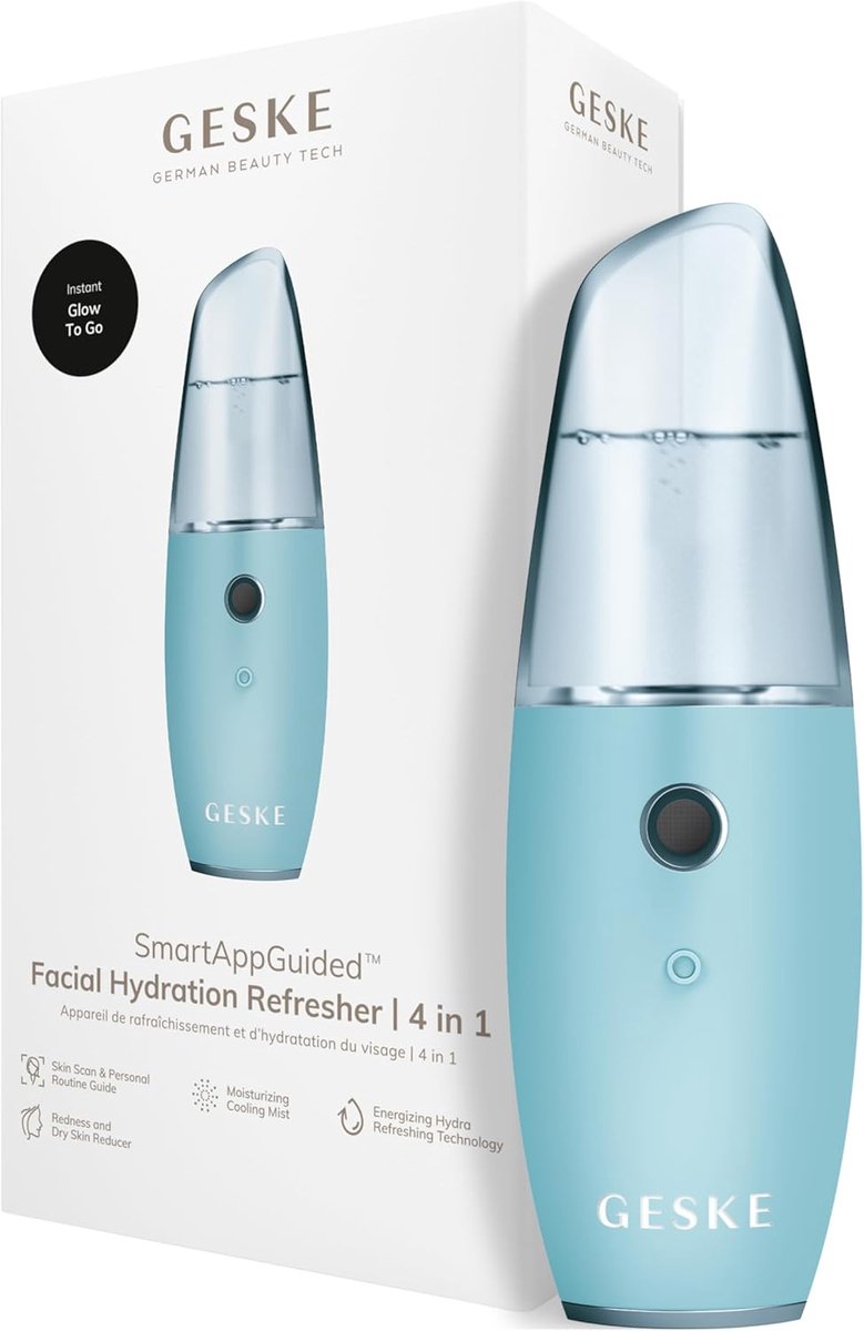 SnelShoppen - 4 in 1 Facial Hydration Refresher - Water Spray, Facial Steamer, Face Mist, Natuurlijke Glans, Voor Thuis en Onderweg