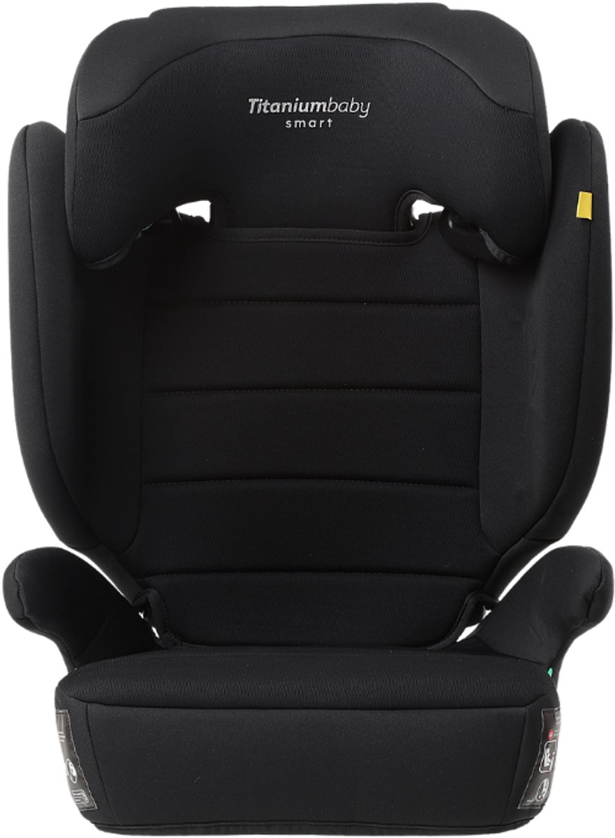 Titanium Baby Smart Lucky I-Size Autostoel Isofix 100-150 cm – Verstelbare Hoofdsteun – Zitverhoger Functie – Groep 2/3