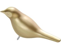 Wandhaak Vogel - Decoratieve Haak - Opbergen Huis - Creatieve Vormgeving - 13 cm - Goud